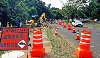 O trajeto do será desviado para a ciclovia, no canteiro central, e os veículos dividirão a pista contrária - Foto: Divulgação
