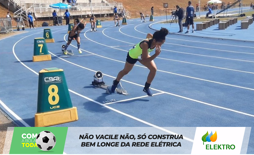 Ana Laura e Camila Inês quebram recorde pessoal e ficam entre as 10 melhores do País no Campeonato Brasileiro de Atletismo sub-20 - Divulgação