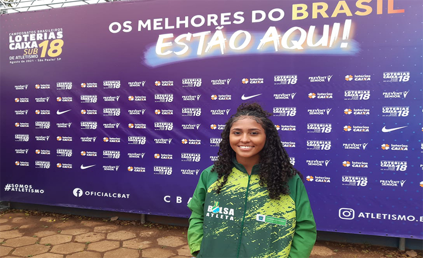 Ana Cordeiro representará o Estado no Campeonato Brasileiro de Atletismo - Reprodução/TVC