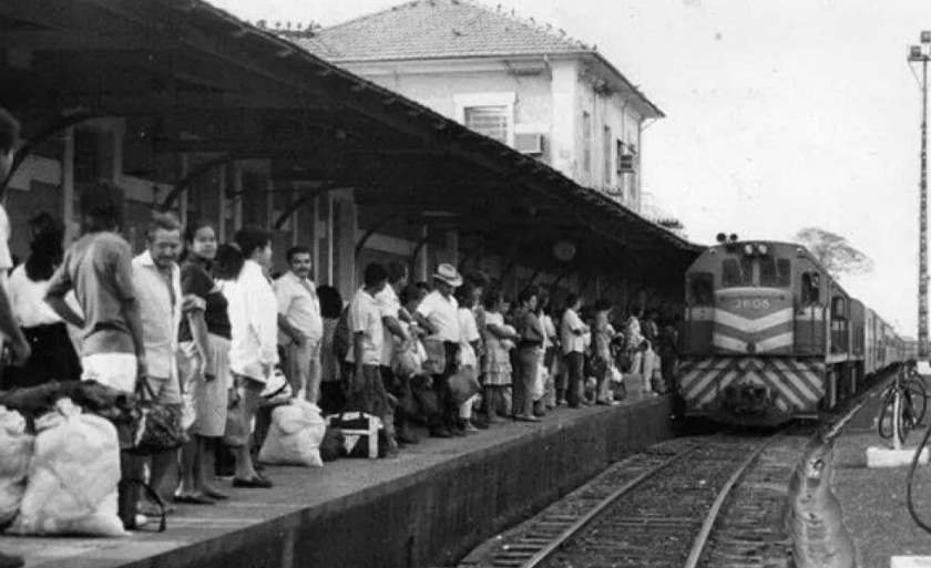 Ferrovia marca os primeiros anos de crescimento da cidade - Divulgação/ acervo da ferroviário