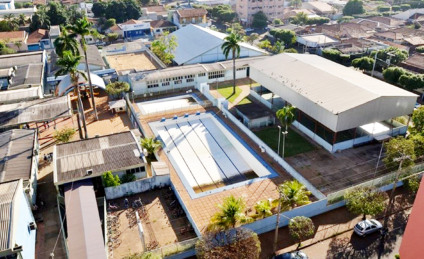 Localizado na avenida Eloy Chaves, prédio da antiga escola do Sesi de Três Lagoas está desativado desde 2016 - arquivo/JPNews