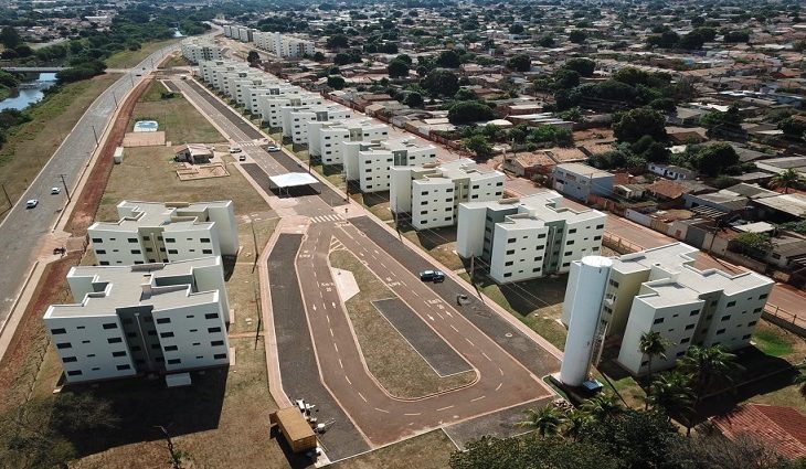 Serão entregues casas no Aero Rancho - Divulgação Portal do MS