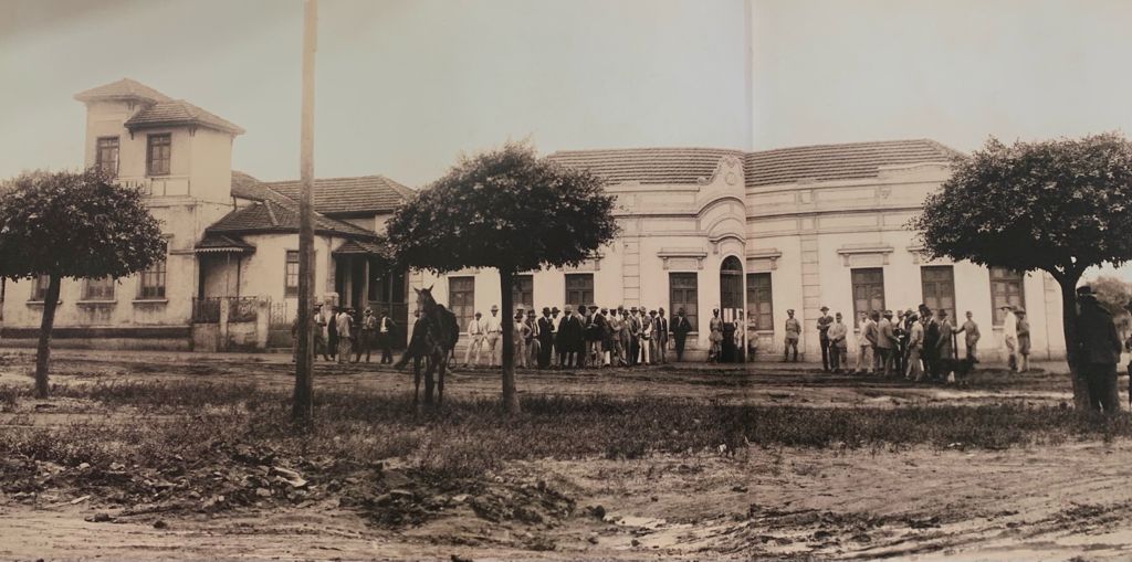 Sede da prefeitura de Campo Grande em 1930 - Foto: Reprodução Arca