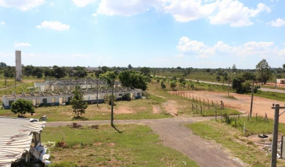 Terreno projeto das novas instalações contempla uma área de 1.752 metros quadrados, na saída para Brasilândia - Arquivo