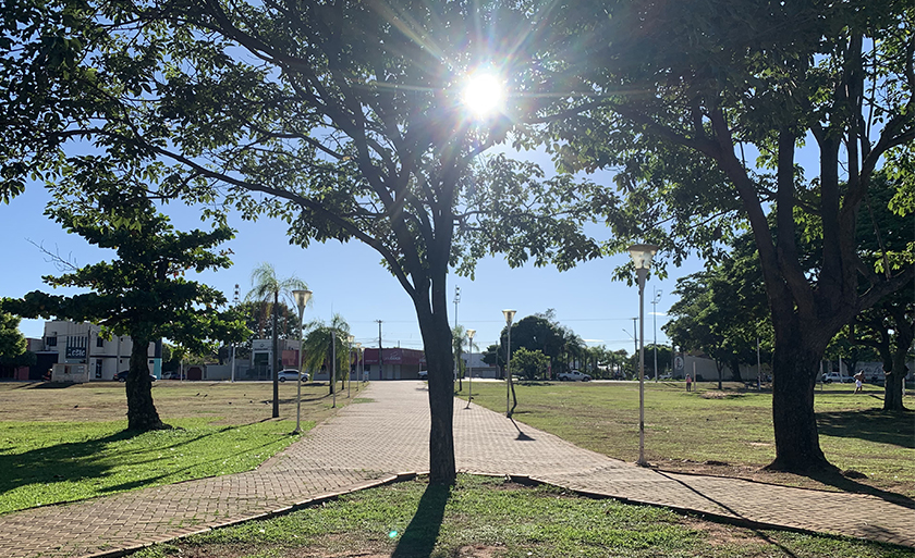 A previsão do tempo não descarta chuvas em áreas isoladas