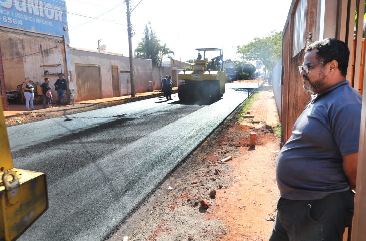 Mais de 4km de ruas serão pavimentados