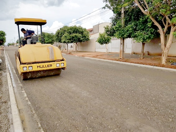 Jardim Carandá recebe obras de pavimentação e drenagem - Divulgação