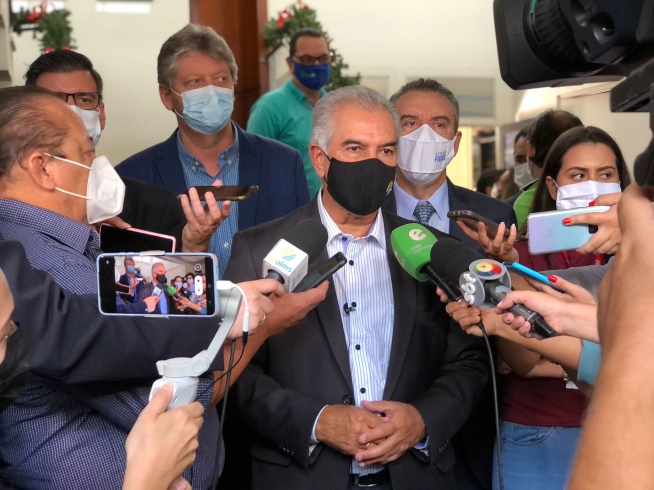 Governador do Estado avaliou que MS não sofre recessão técnica - Isabelly Melo Governador do Estado avaliou que MS não sofre recessão técnica - Isabelly Melo