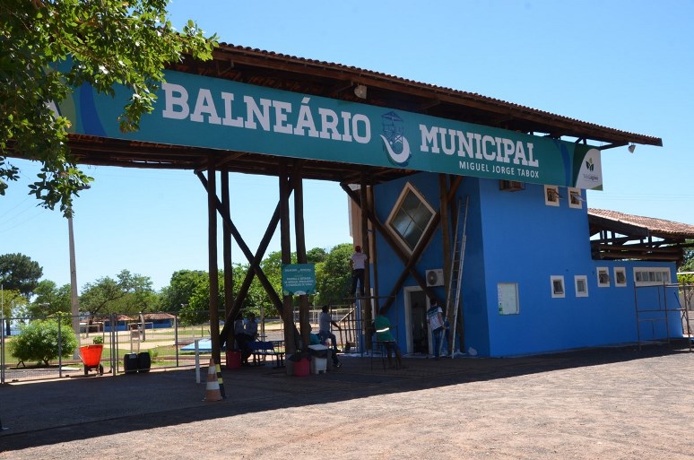 Balneário Municipal estará aberto a população a partir de quinta-feira - Divulgação