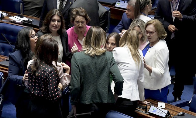 Bancada feminina do Senado - Agência Senado