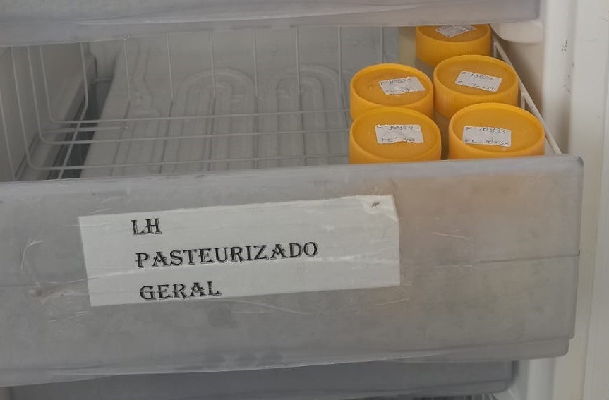 O banco de leite do hospital está com estoque crítico.