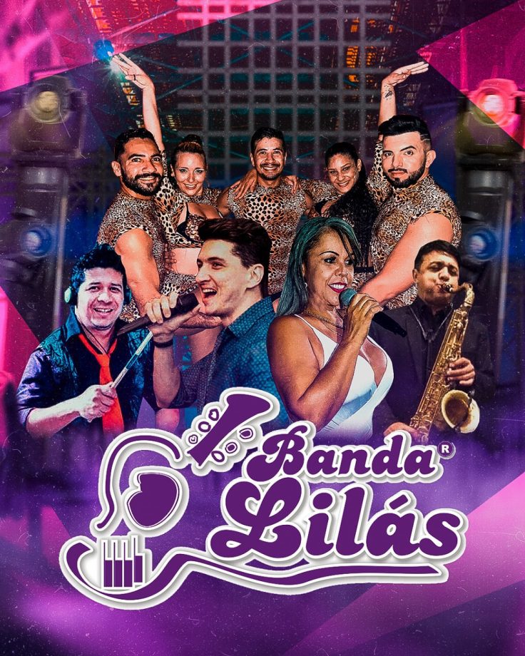 Festa de réveillon terá Banda Lilás e tradicional queima de fogos - Divulgação