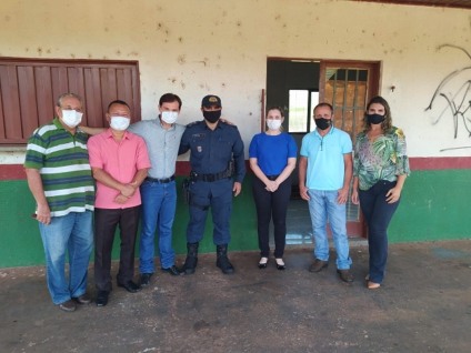 Vistoria às futuras instalações da base da Polícia Militar e Secretaria de Cultura no Espelho d'Água - JPNEWS Vistoria às futuras instalações da base da Polícia Militar e Secretaria de Cultura no Espelho d'Água - JPNEWS