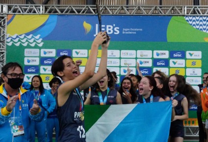 Conquista veio na Série Bronze dos JEB's fechando 25 medalhas totais para a delegação estadual - Foto: Glauber Filho/Fundesporte