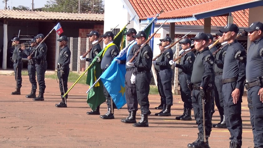 evento, que aconteceu na última sexta-feira (26), reuniu diversas autoridades civis, militares e familiares - Reprodução/TVC HD