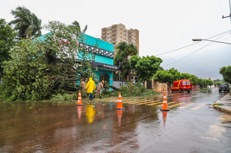 Maracaju busca agilizar reparos depois de forte ventania - Foto: Prefeitura de Maracaju