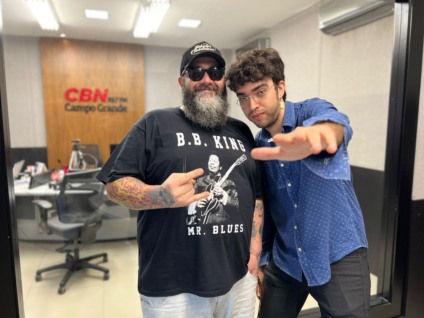 Show com a banda sul-mato-grossense será no Sunset Growler, a partir das 18h - Foto: Eduardo Suede/CBN CG