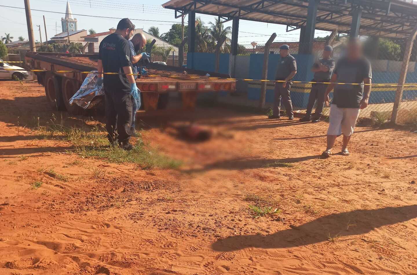 Testemunhas disseram que Flavio seria de Três Lagoas e estaria passando um tempo com a mãe, em Castilho. - Fonte: Divulgação