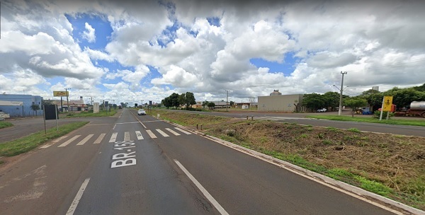 Além disso, a terceira faixa, de Cassilândia a Aparecida do Taboado, na BR-158 deverá receber obras de recapeamento - Reprodução/Google Maps