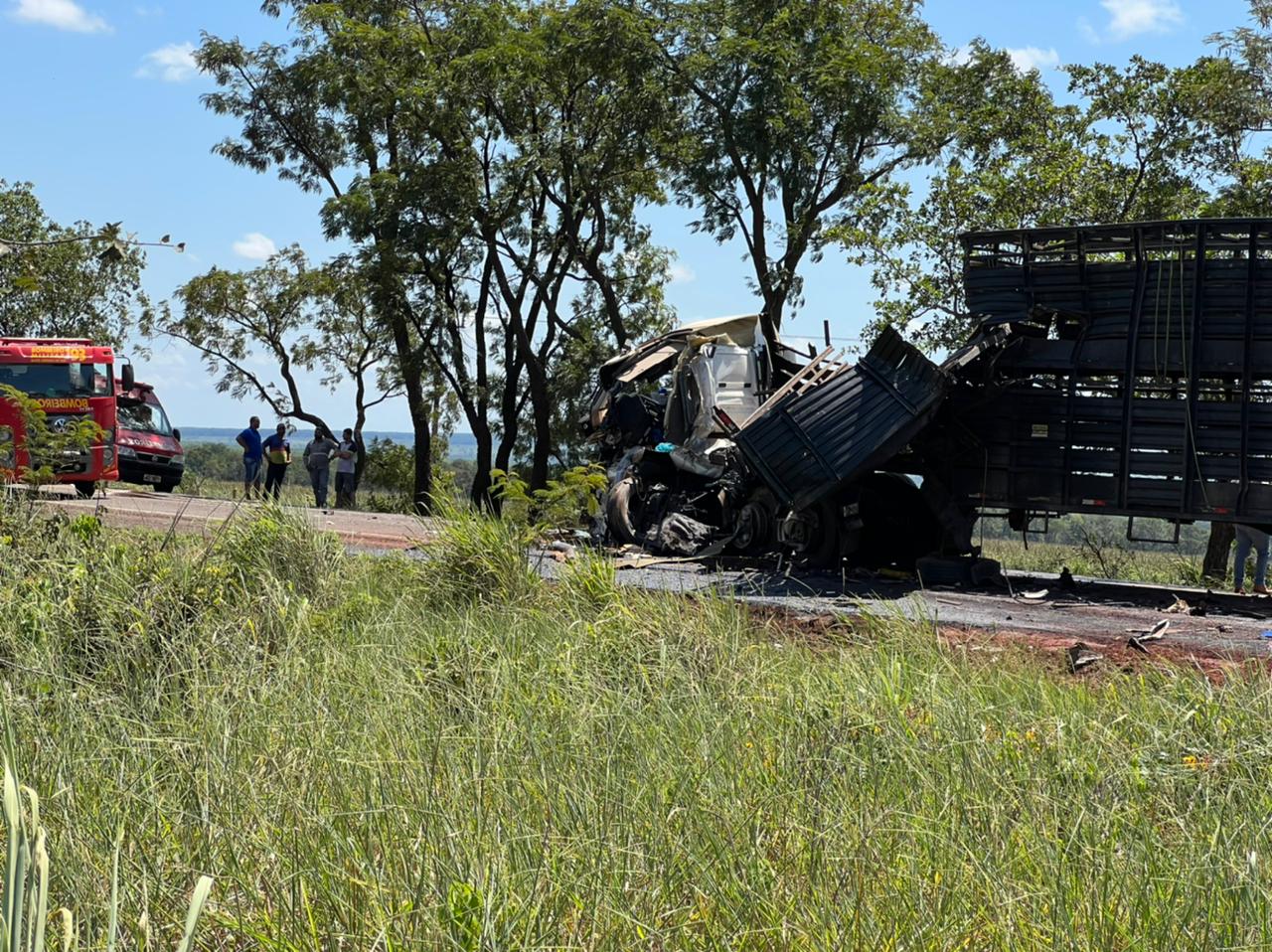 Rodovia segue com congestionamento de 8km - Foto: Henrique Carvalho/ Três Lagoas