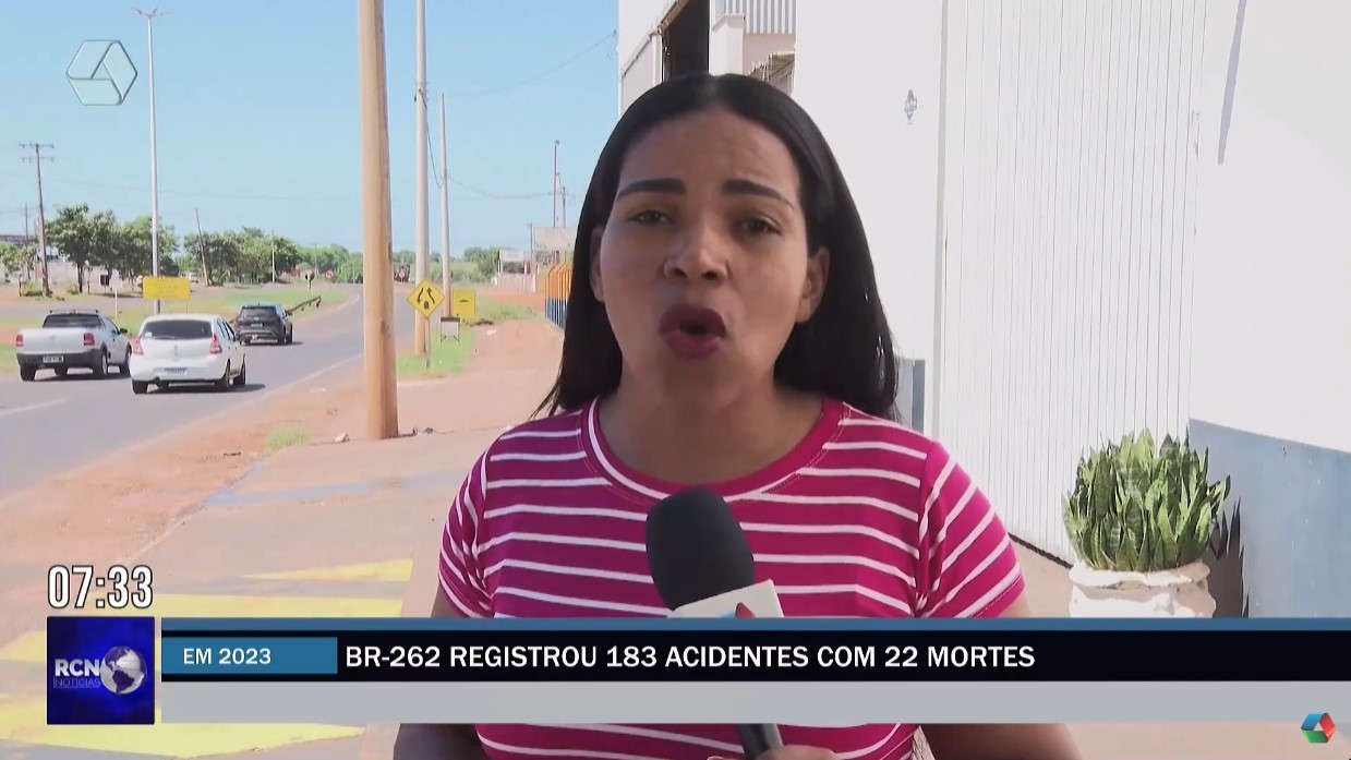 BR-262 registrou 183 acidentes com 22 mortes em 2023