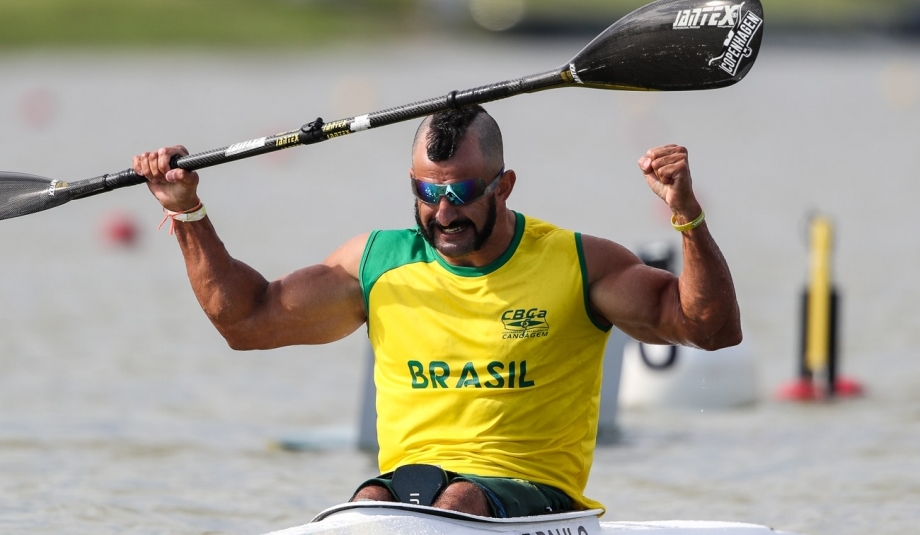 Fernando Rufino - Atleta de MS da Paracanoagem Campeão Paralimpíco Tokyo 2021 - Foto: Divulgação/Fundesporte