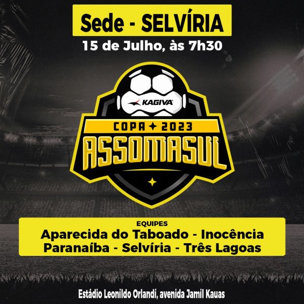 Copa Assomasul é uma copa onde somente funcionários públicos podem participar - Divulgação