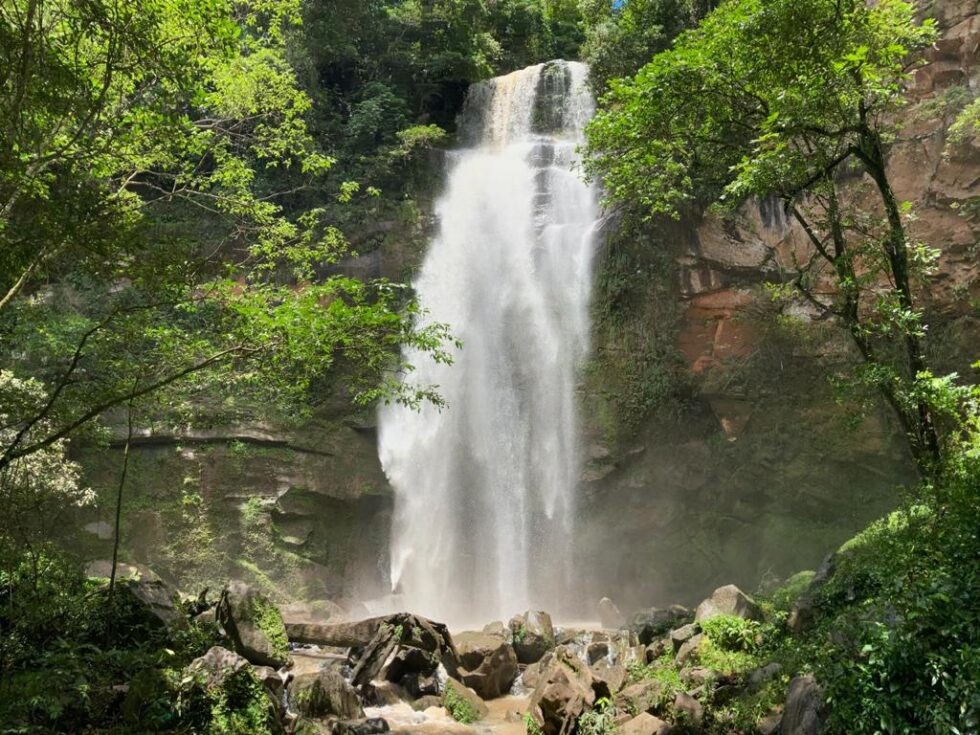 Tânia desapareceu próximo à cachoeira Loas Pagos - Foto: Reprodução Rede Social/Ranziel Oliveira