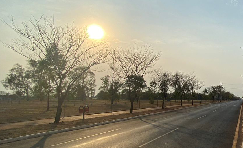 O tempo segue estável e quente na Costa Leste de Mato Grosso do Sul - Israel Espíndola/RCN67