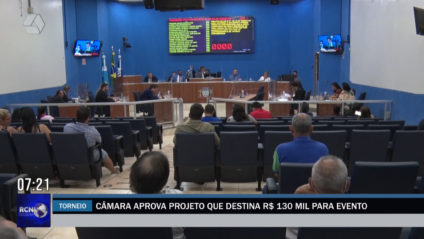 Câmara Municipal aprova projeto que destina R$ 130 mil para evento -