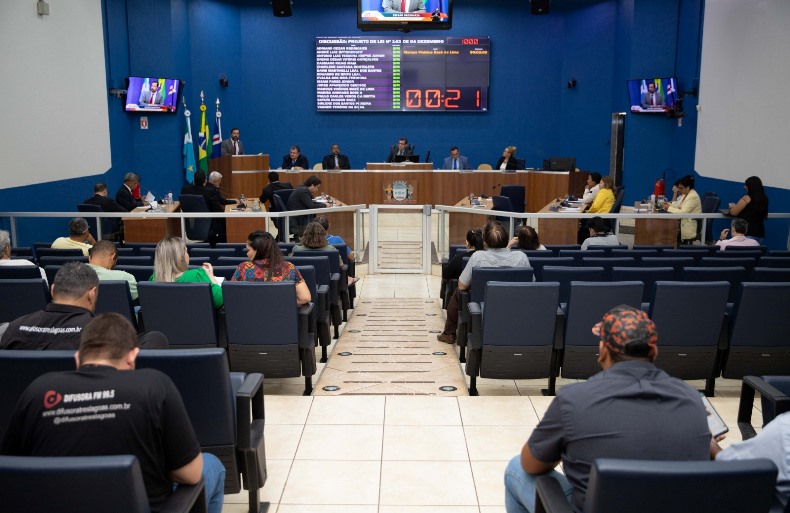 Projetos foram aprovados na sessão desta terça-feira (5), na Câmara Municipal. - Foto: Divulgação/Assessoria