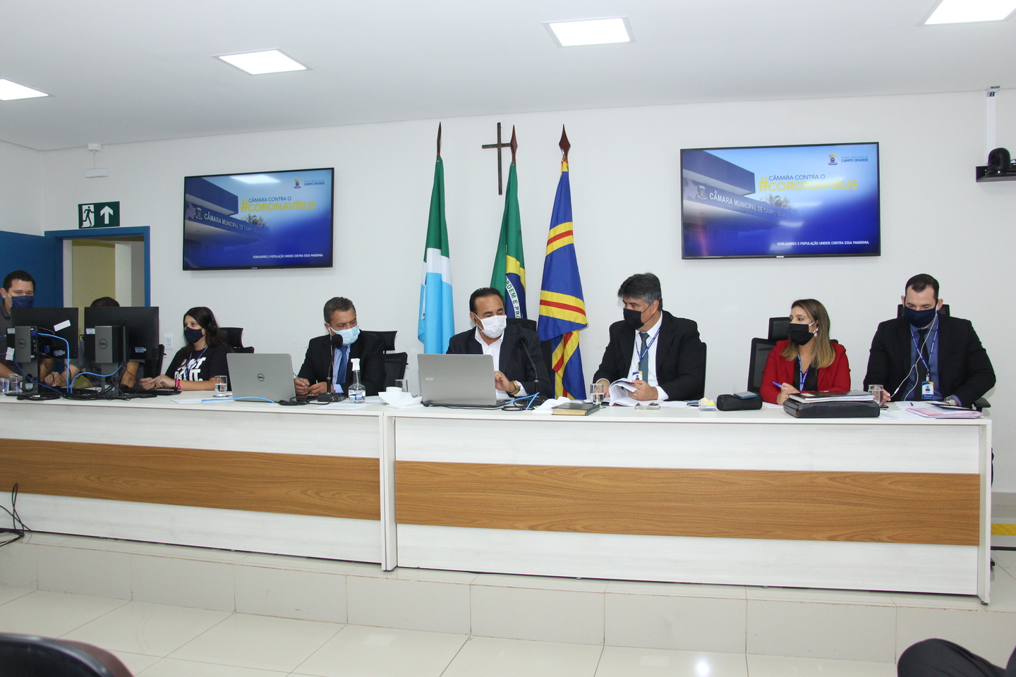 Sessão ocorreu, nesta terça-feira (06), de forma remota. - Foto: Câmara Municipal de Campo Grande