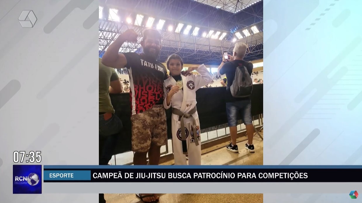 Campeã de Jiu Jitsu busca patrocínio para competições -