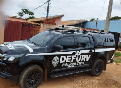 Após o cumprimento dos mandados de prisão, todos os suspeitos foram indiciados e interrogados na DEFURV - Foto: Divulgação/PC-MS