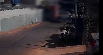 Um dos entrevistados teve a bateria do carro roubada no mês passado - Foto: Câmeras de Segurança