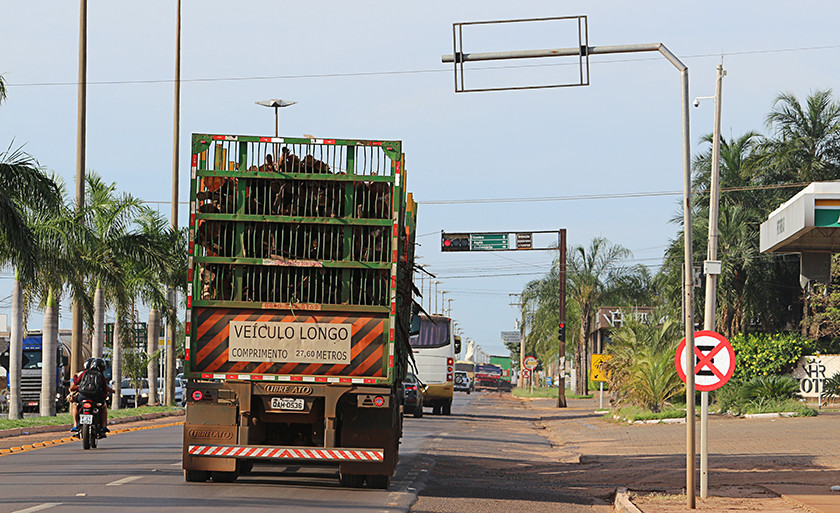 Contorno visa desviar tráfego de veículos pesados na Ranulpho Marques Leal - Arquivo/JPNews