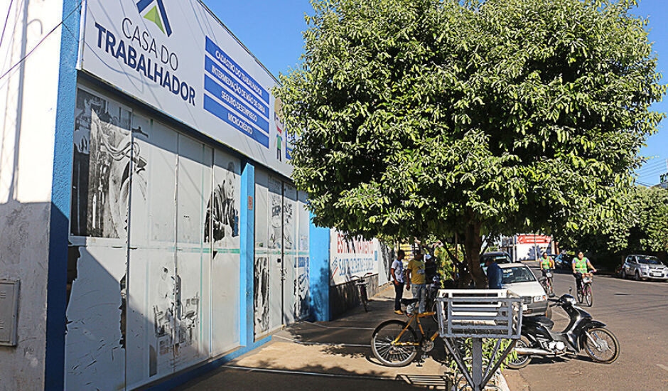 Em Três Lagoas a Casa do Trabalhador fica na rua Munir Thomé, 86, centro - Divulgação