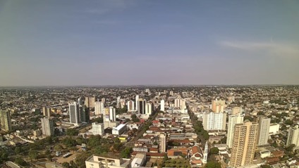 De acordo com o Cemtec, Campo Grande tem mínima de 24°C e máxima de 32°C - Foto:Reprodução/Clima Ao Vivo - Campo Grande De acordo com o Cemtec, Campo Grande tem mínima de 24°C e máxima de 32°C - Foto:Reprodução/Clima Ao Vivo - Campo Grande