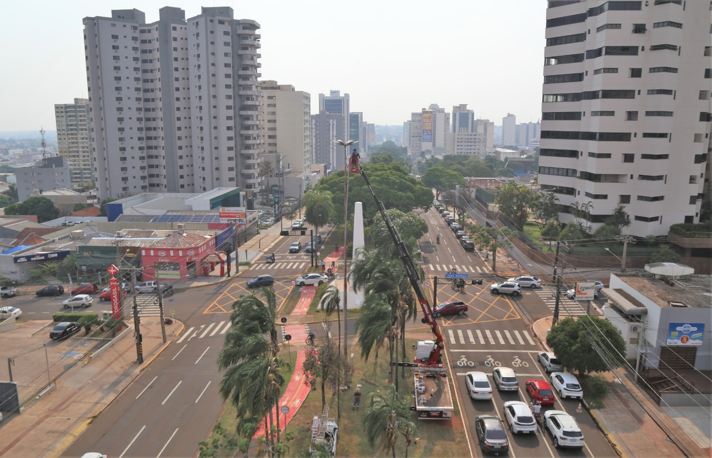 A inauguração oficial da decoração de natal na capital, acontecera dia 1º de dezembro, na 14 de julho - Foto:Divulgação/PREFCG