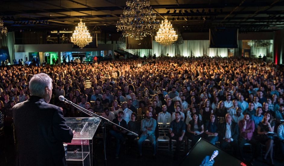 Palestras como a de Max Gehringer e mário Sérgio Cortella atraíram mais de 2 mil pessoas na Capital. - Foto: Arquivo CBN