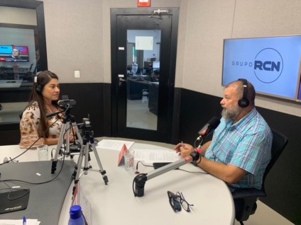Scheila Canto e Paulo Cruz conversaram sobre as novidades do mercado - Foto: Isabela Duarte