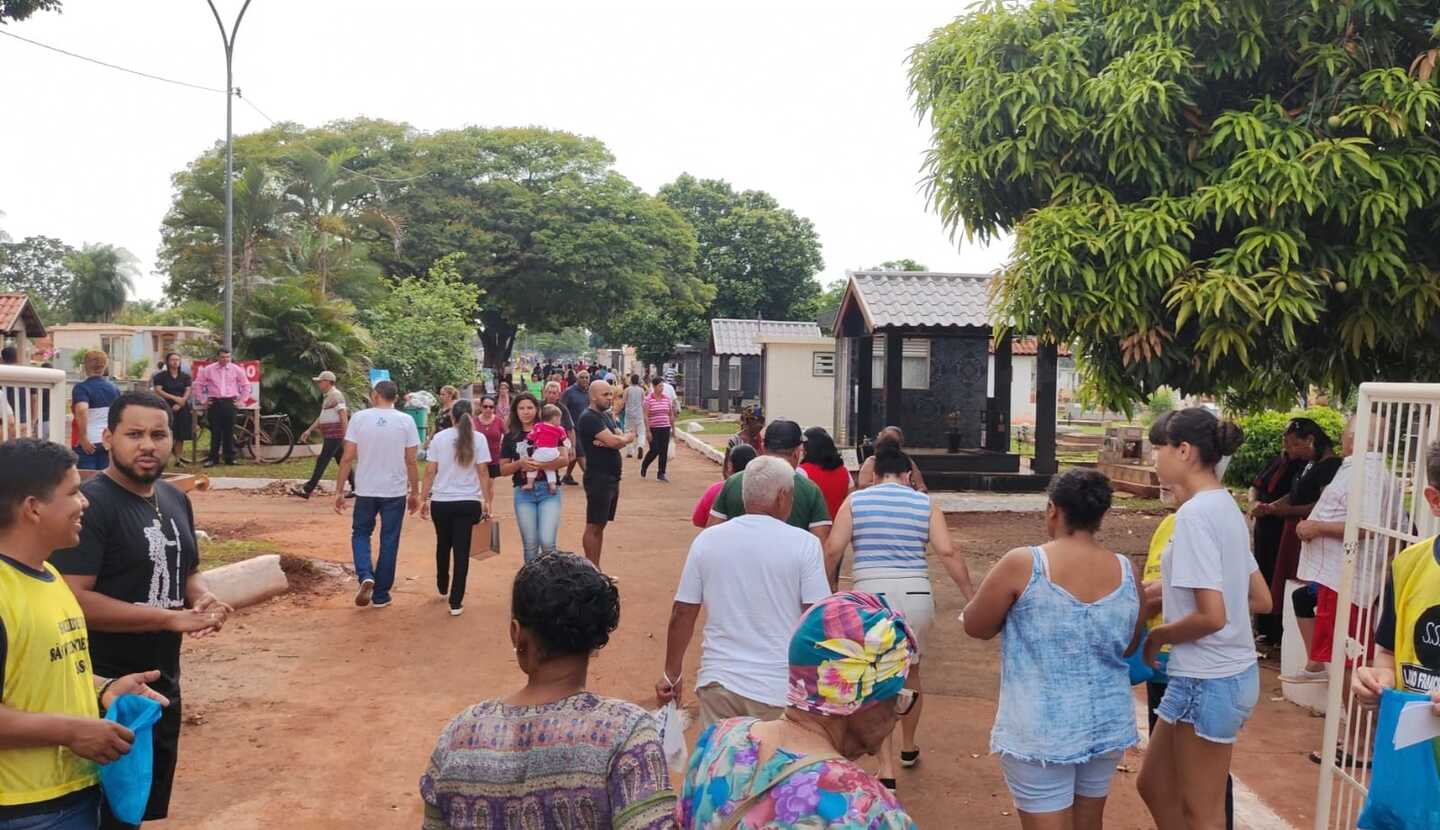 Cemitério Santo Amaro é o maior da Capital - Foto: Gerson Wassouf/CBN-CG