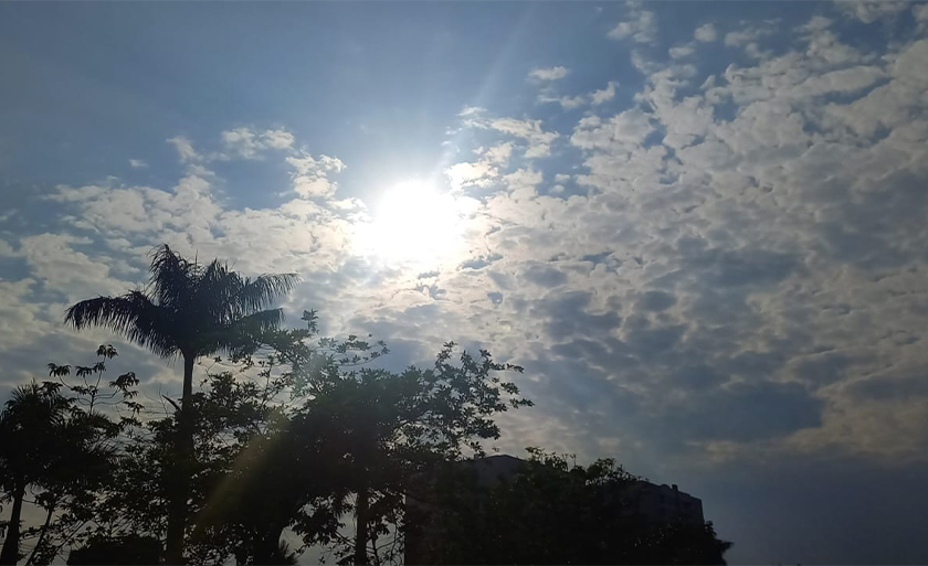 A temperatura máxima pode chegar aos 34°C - Arquivo/RCN67