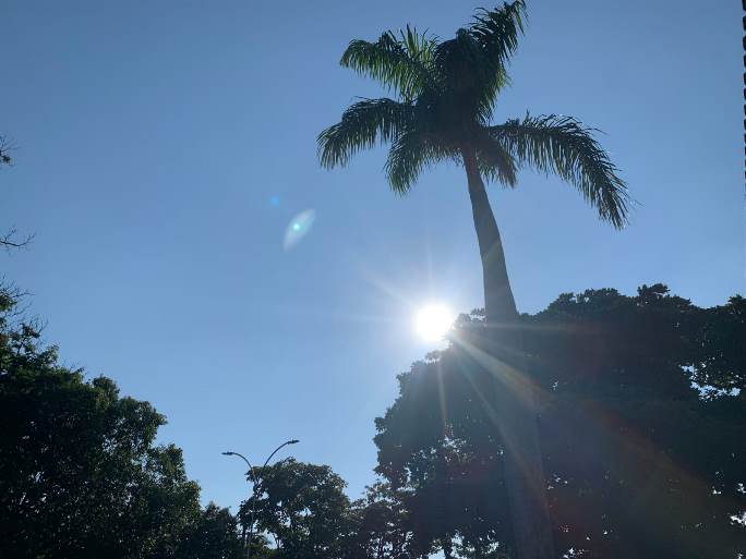 Calorão prevalece em Mato Grosso do Sul.