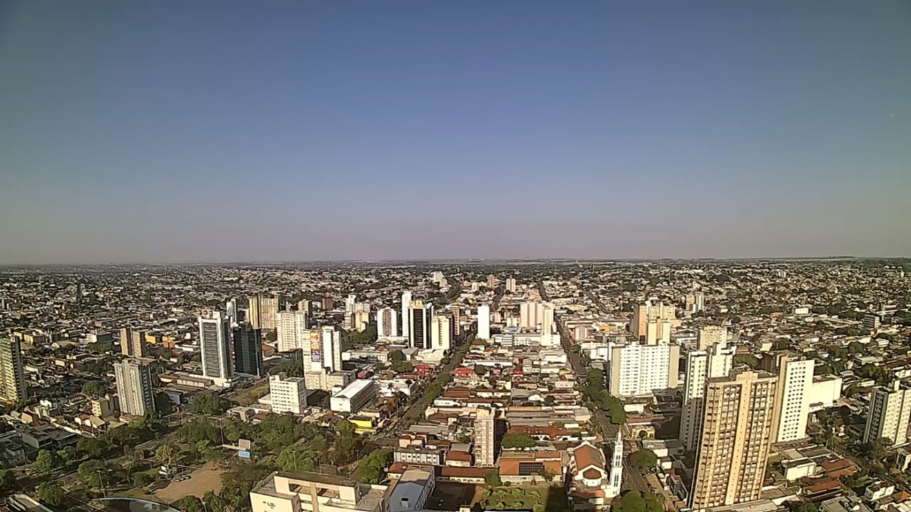 - Foto:Reprodução/Clima Ao Vivo - Campo Grande