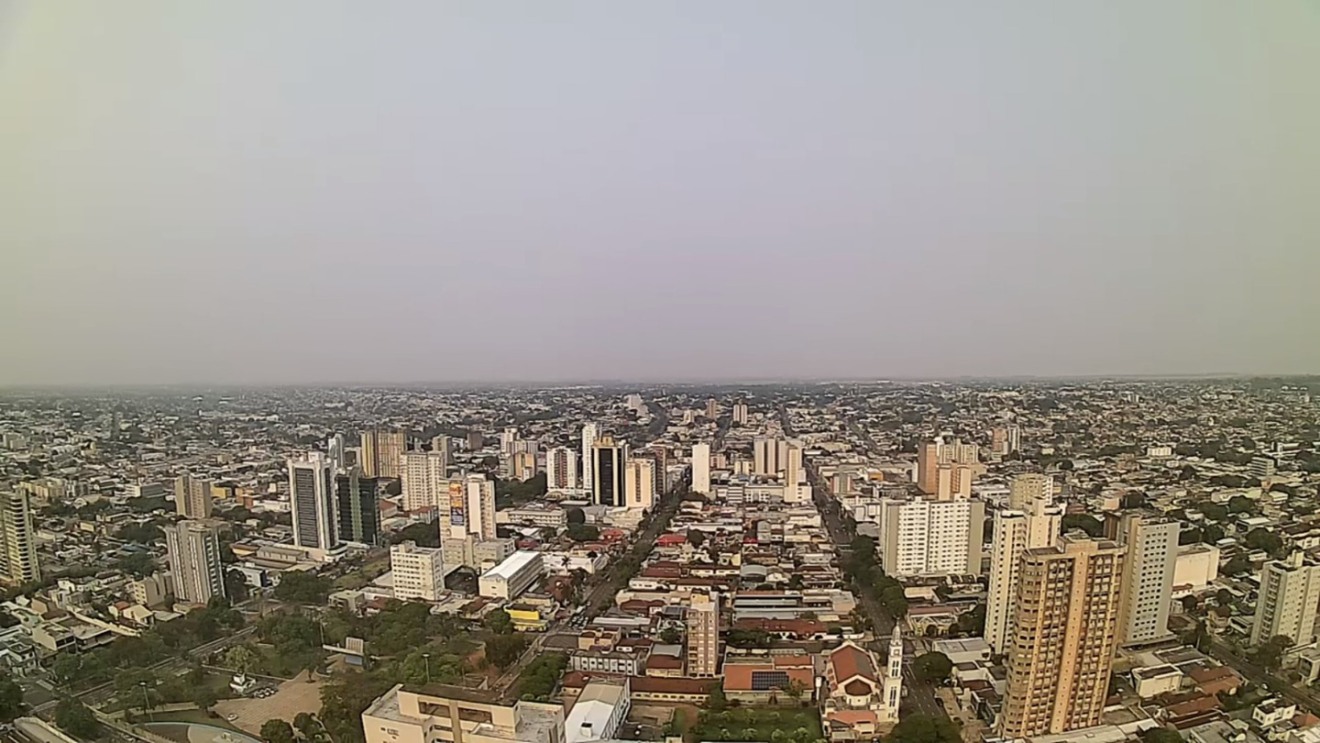 - Foto:Reprodução/Clima Ao Vivo - Campo Grande