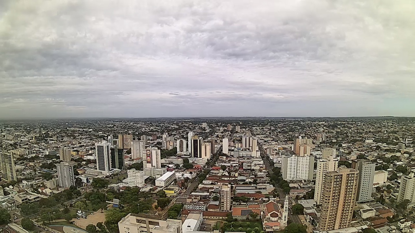 Nesta quinta-feira, Campo Grande tem mínima de 23°C e máxima de 32°C - Foto:Reprodução/Clima Ao Vivo - Campo Grande