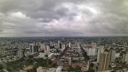 em Campo Grande, a temperatura mínima prevista é de 22°C e a máxima de 29°C - Foto:Reprodução - Clima Ao Vivo Campo Grande