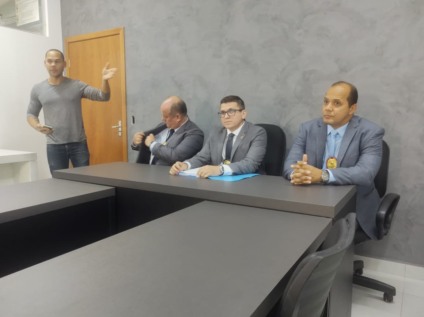 Coletiva realizada pela Polícia Civil nesta terça-feira - Foto: Bruno Nascimento
