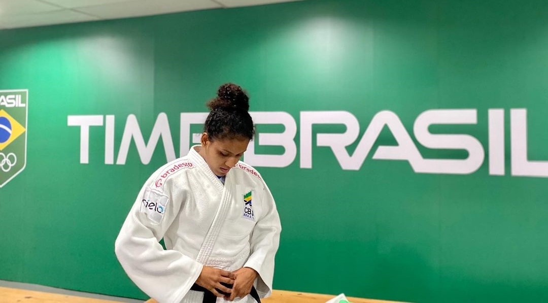 Referência a nível estadual e nacional, Aléxia Nascimento vai em busca do ouro na categoria até 48kg - Foto: Divulgação/Fundesporte